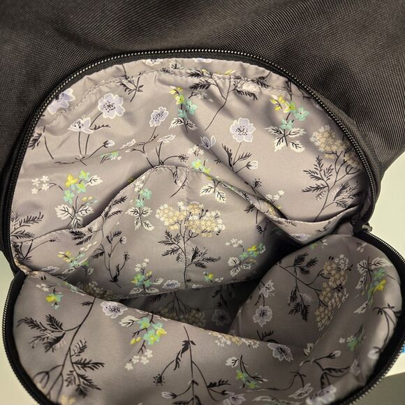 NWT Vera Bradley Essential Large Lighten Up Backpack Black School Travel Work - Picture 6 of 9